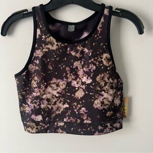 Title Nine Mad Dash cropped tank NWT S